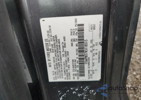 2019 Ford Mustang Gt z USA, uszkodzony, nr VIN 1FA6P8CF7K5118515